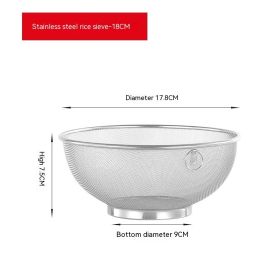 304 Stainless Steel Rice Washing Filter Draining Basin
