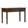 Avalon - Writing Office Desk - Dark Tobacco Brown