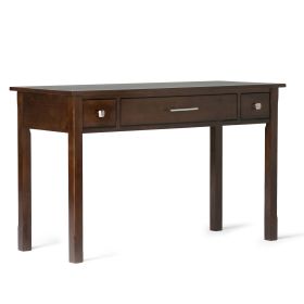 Avalon - Writing Office Desk - Dark Tobacco Brown