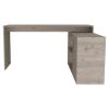 L-Shaped Desk Desti, Office, Light Gray