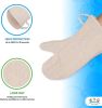 6 Pack Terry Cloth Mitts 13". Industrial Oven Mitts for Heat Care. Heat Resistant Potholders for Baking; Frying; Grilling. Thermal Hand Arm Care. Natu