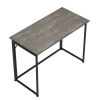 Techni Mobili Space Saving Folding Desk - Grey