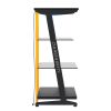 Dardashti Gaming Shelves S1-21 Yellow