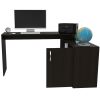 L-Shaped Desk Desti, Office, Black