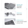 Brushed Nickel 16 gauge Stainless Steel 33 in. Single Bowl Farmhouse Apron Kitchen Sink with Bottom Grid and Basket Strainer
