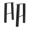 2PCS/SET 16in Modern Table Legs Heavy Duty DIY Iron Bench Legs Chair Bench Legs