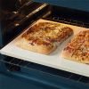 Pizza Craft Rectangular ThermaBond Baking and Pizza Stone for Oven or Grill - 20" x 13.5"