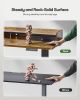 Adjustable Height Stand up Desk, 55 x 24 Inches Electric Standing Desk, Sit Stand Desk with Desktop Storage and Memory Preset, Rustic Brown Sit Stand