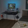 Atlantic Gaming Desk Pro - Metallic Black