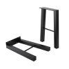 2PCS/SET 16in Modern Table Legs Heavy Duty DIY Iron Bench Legs Chair Bench Legs